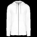 Sudadera ligera unisex White Xs