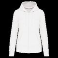 Sudadera eco con capucha mujer White S