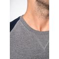 Sudadera bicolor hombre