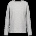 Sudadera amplia para chica Light Grey Heather S/M