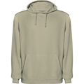 Sudadera unisex con capucha acabado lavado ácido Kaki Claro Lavado 2Xl