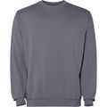 Sudadera unisex cuello redondo Gris Cielo Lavado 3Xl