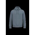 Sudadera algodón orgánico con capucha Mineral Grey S