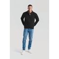 Sudadera con cremallera de cuello alto