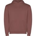Sudadera capucha con bolsillo Rojo Pálido L