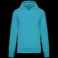 Sudadera capucha ecorresponsable Sea Turquoise Xxl