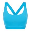 Sujetador deportivo con cierre de ganchos Turquoise Blue M