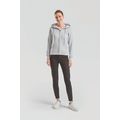 Sudadera cremallera y capucha mujer