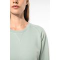 Sudadera algodón orgánico cuello redondo