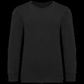 Sudadera infantil felpa perchada ajustada Black 6/8 Ans
