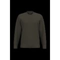 Sudadera cuello redondo algodón Dark Khaki Xxl