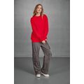 Sudadera algodón cuello redondo