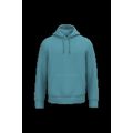 Sudadera algodón orgánico con capucha Adriatic Blue Xl