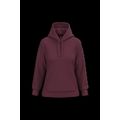 Sudadera de mujer con capucha y bolsillos Wine Xl