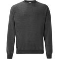 Sudadera Clasica Unisex Dark Heather Grey M