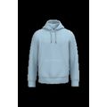 Sudadera algodón orgánico con capucha Aquamarine S