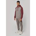 Sudadera bicolor con capucha