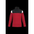 Sudadera infantil 1/4 cremallera Sporty Red / Black 8/10 Ans