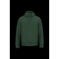 Sudadera algodón orgánico con capucha Forest Green M