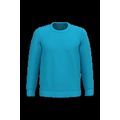 Sudadera algodón poliéster cuello redondo Hawaii Blue M