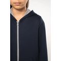 Sudadera con capucha y cremallera para niños