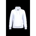 Sudadera sin cremallera con capucha y bolsillo canguro White Xxl