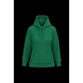 Sudadera de mujer con capucha y bolsillos Kelly Green Xl