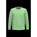 Sudadera algodón poliéster cuello redondo Apple Green 3Xl