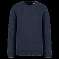 Sudadera lisa Unisex Navy Blue Heather Xxl