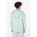 Sudadera organic con cremallera y capucha