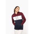 Sudadera tricolor unisex
