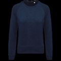 Sudadera algodón orgánico cuello redondo French Navy Heather Xxl