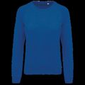 Sudadera algodón orgánico cuello redondo Ocean Blue Heather S