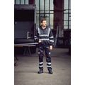 Sudadera de cremallera con tiras reflectantes