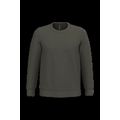 Sudadera algodón poliéster cuello redondo Green Olive S