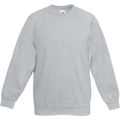 Sudadera Color manga raglán niños Heather Grey 9/11 Ans