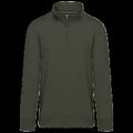 Sudadera 1/4 Cremallera Algodón Dark Khaki L