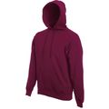 Sudadera clásica con capucha Burgundy Xl
