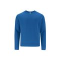 Sudadera adulto unisex de algodón Azul S