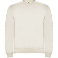 Sudadera Unisex Colores con Elastano Blanco Vintage L