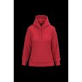 Sudadera de mujer con capucha y bolsillos Red L