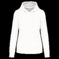 Sudadera capucha eco mujer White S