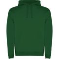 Sudadera con Capucha y Bolsillo Canguro Verde Botella Xs
