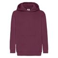 Sudadera clásica capucha niños Burgundy 12/13 Ans