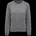 Sudadera algodón orgánico cuello redondo Grey Heather M