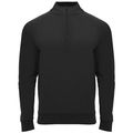 Sudadera cuello con media cremallera