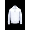 Sudadera algodón orgánico con capucha White Xxs