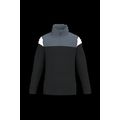 Sudadera infantil 1/4 cremallera Black / Sporty Grey 12/14 Ans