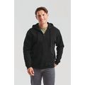 Sudadera básica con cremallera y capucha