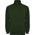 Sudadera Felpa Cuello Alto Verde Botella Xs